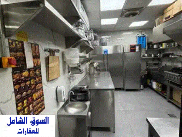 فرصة استثمارية مميزة  مطعم للتنازل مقابل الاخلاء...
