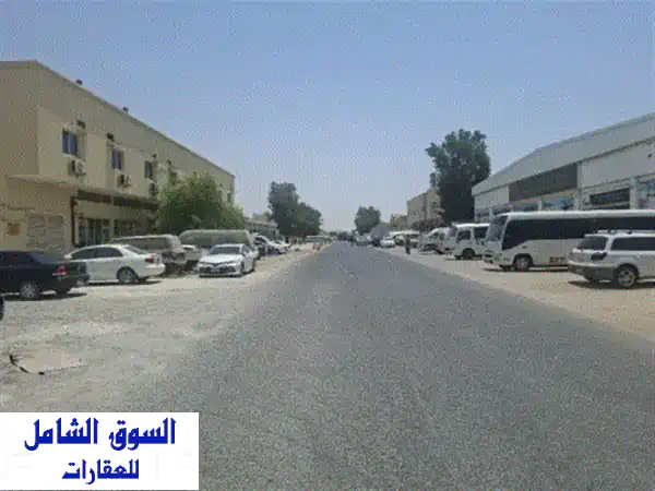 للبيع شبرات جديدة على شارع في منطقة الجرف الصناعية في عجمان المساحة الأرض بقدم 4030 متر المساحة ...