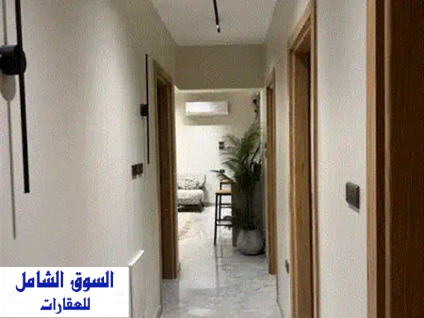 شقه 3 غرف تشطيب الترا لوكس ريسيل ماونتن فيو اي سيتيclub park بتقسيمه مميزه open view landscape جاهزه للسكن 4