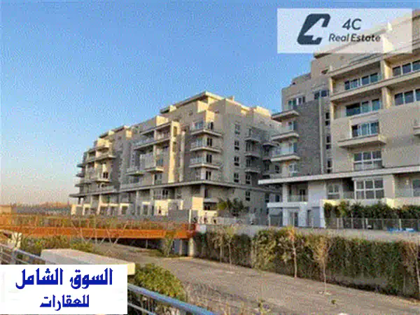 شقه 3 غرف تشطيب الترا لوكس ريسيل ماونتن فيو اي سيتيclub park بتقسيمه مميزه open view landscape جاهزه للسكن 3