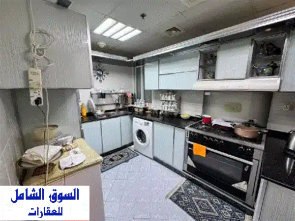 إيجار سنوي  أبراج أورينت غرفتان وصالة  مفروشة بالكامل المساحة 1368 قدم مربع اطلالة بحرية مميزة ... 2