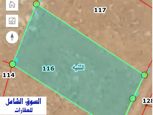 قطعة ارض مميزة تصلح لمزرعة او للاستثمار في مدخل...