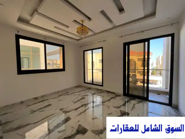 فيلا كورنر 5 غرف ماستر تشطيبات ممتازة للإيجار في الياسمين عجمان