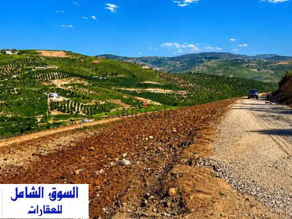 قطعة ارض في جرش المجدل قرب غابات دبين