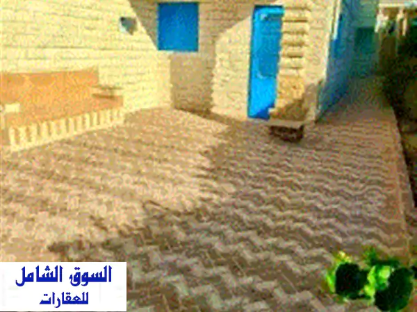 شاليه أرضي للبيع داخل قرية مصر الجديدة  الكيلو 77...