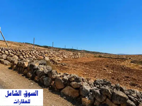 قطعة ارض 1800 متر جرش أم قنطرة موقع مميز