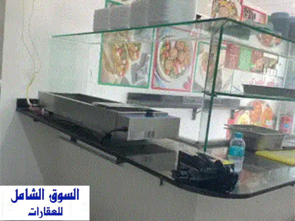 مطعم للتقبيل لعدم التفرغ مطعم للأكل المصري الشعبي متوفر فيه كل شيء متوفر معه السكن جاهز 2