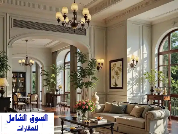 فيلا للبيع كورنر فيو خيالي علي landscape و برايم لوكيشن...