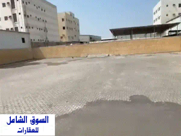 للإيجار  أرض صناعية مع ورشة جديدة عقار صناعي...