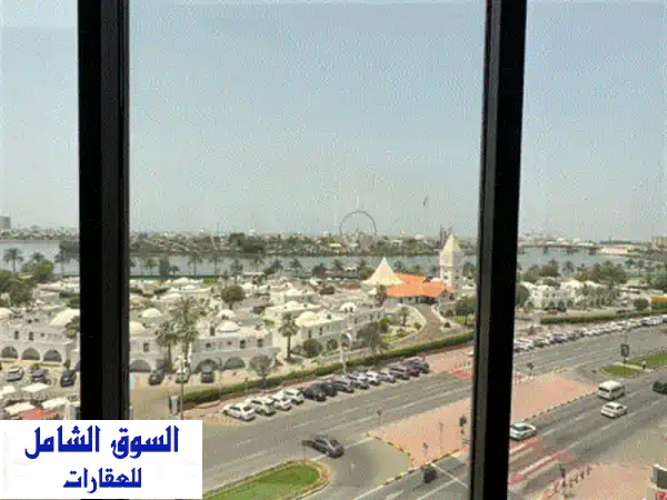 عرض حصري في المجاز 1، مكتب مقسم جاهز، مساحة 1345...