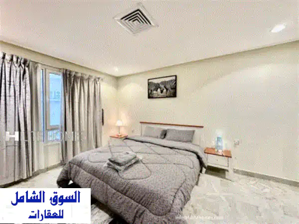 شقة مفروشة فاخرة للايجار بالفنطاس | غرفتي نوم | شاملة الماء والكهرباء والواي فاي | 425 د.ك