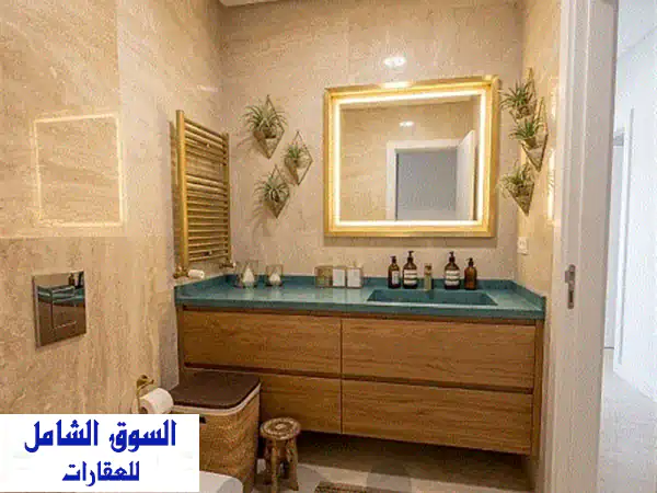 شقة الأحلام الفاخرة في المونتيفيردي: 170م² بتصميم عصري وإطلالة ساحرة - فرصة نقدية لا تعوض!