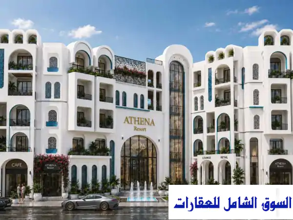 استوديو 30م فاخر للبيع بالتقسيط بالغردقة | إطلالة...