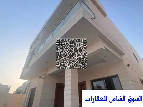 فيلا فاخرة جديدة للإيجار في العامرة عجمان: 5 غرف ماستر...