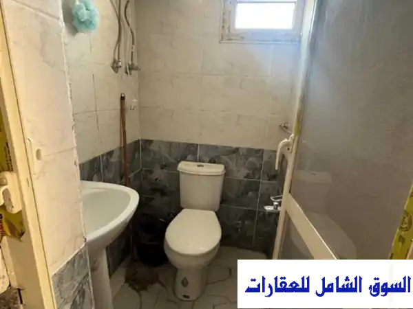 استوديو فاخر مفروش بدبل بلكونة للإيجار بقلب 6 أكتوبر - قرب الحصري