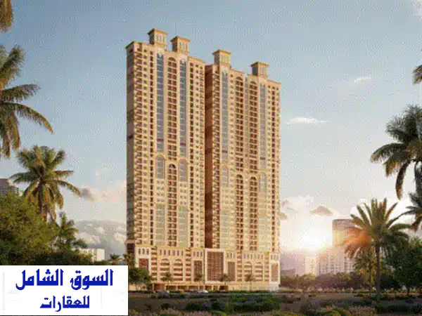فرصة ذهبية في عجمان! شقة غرفة وصالة للبيع بالنعيمية...