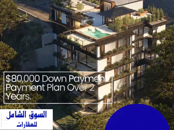 Apartment for sale in Broummana!  شقة للبيع في برمانا!  Apartments u0026 Villas For Sale