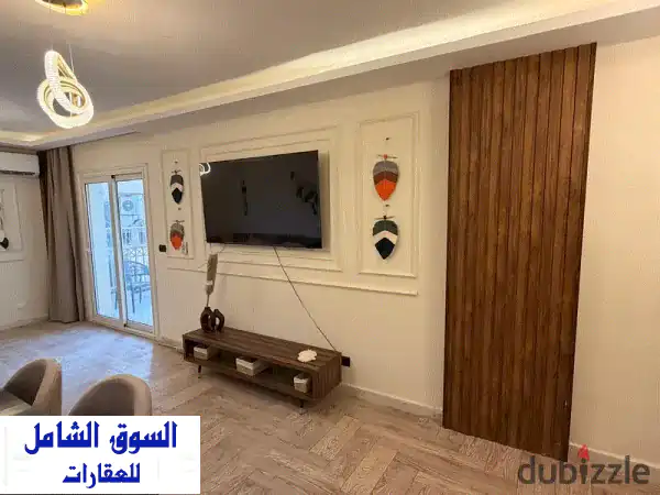 شقة فندقية للإيجار بمدينتي | 107م أول سكن | فيو وايد جاردن | تشطيب خاص وخدمات حصرية!