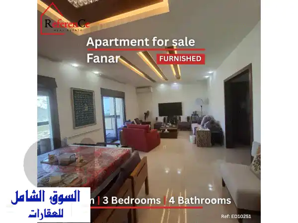 Furnished Apartment in Fanar  شقة فروشة في الفنار  Apartments u0026 Villas For Sale