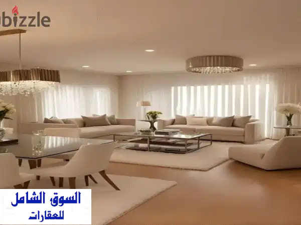 امتلك فوراً: شقة 108م متشطبة بالكامل بفيو لاند سكيب في VYE by Sodic بجوار بيفرلي هيلز