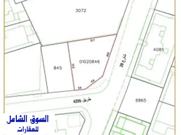 فرصة ذهبية في عراد: أرض سكنية RB على شارعين...