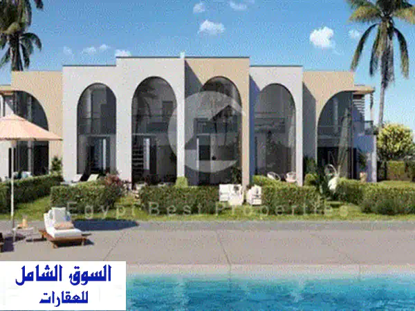 شاليه فاخر بالماركة: غرفتين نوم، إطلالة مباشرة على اللاجون، تقسيط 10 سنوات، مقدم 5%. 3