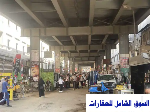 فرصة استثمارية مميزة محل تجاري 175 م للإيجار كوبري القبة في حدائق القاهرة