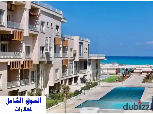 فرصة لا تُعوّض: شاليه دبل فيو 105م استلام قريب في دايركشن وايت راس الحكمة - تشطيبات فاخرة وتكييفات!