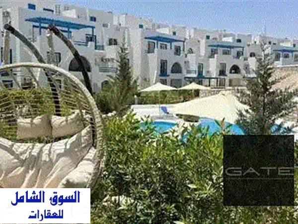 شالية للبيع بأقل سعر دور اول في ماونتن فيو رأس الحكمة الساحل الشمالي مرحلة جربك آيلاند 3