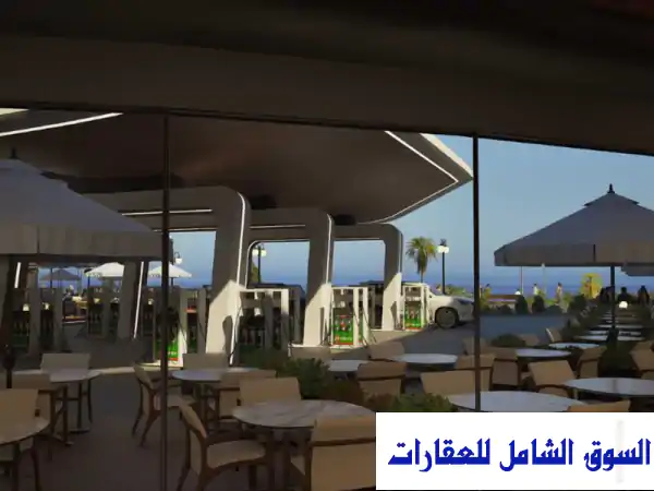 امتلك محلك التجاري 156 متر على مع مساحة خارجية 14...