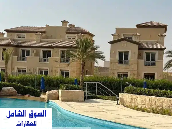 علي اطول فتره استلام فوري فيلا متشطبه في...