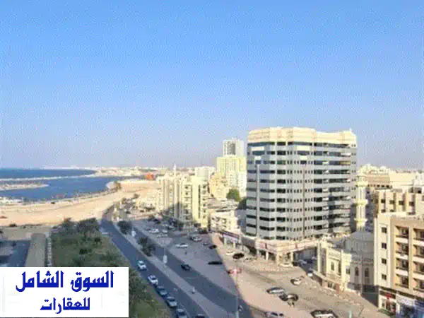متاح بارتشن ببلكونه خاصة وثلاجة لشاب داخل سكن شباب فقط الموقع كورنيش عجمان  النخيل 2، صف أول من ... 4