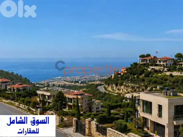 شقة فخمة 190م² للبيع في حبوب جبيل | إطلالة بحرية وجبلية خلابة (CPJRK187)