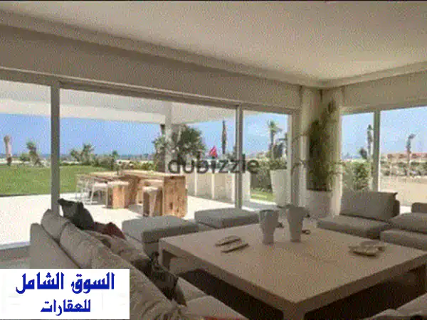 فرصة لا تُعوّض: شاليه دبل فيو 105م استلام قريب في دايركشن وايت راس الحكمة - تشطيبات فاخرة وتكييفات! 2