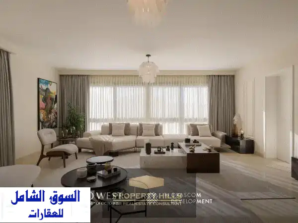 شقه في موقع مميز ب فيو و سعر مميزين مع اعلي مطور