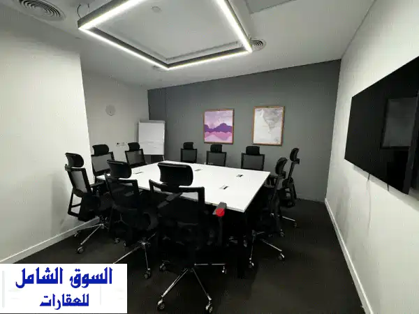 مساحة مكتبية للإيجار لـ عدد 4 أشخاص في Arabella New Cairo
