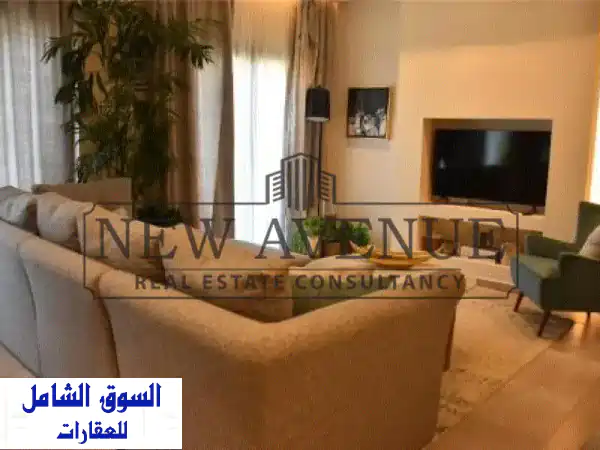ريسيل دوبلكس أرضي بجاردن تشطيب كامل بمقدم ٨ مليون