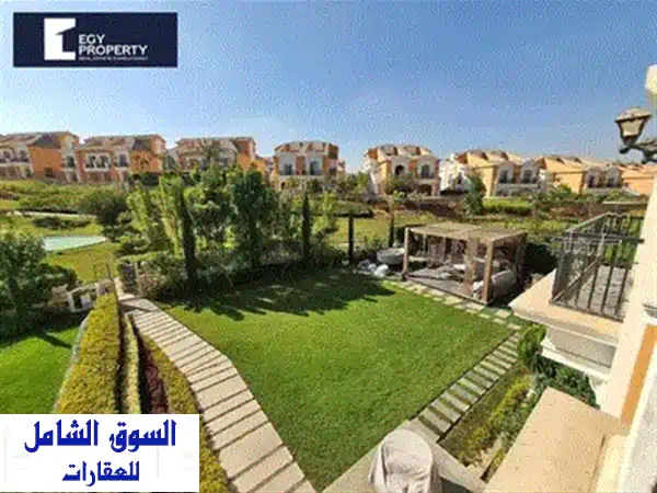 تاون هاوس فيلا الأحلام بكمبوند ليان التجمع: إطلالة خيالية، جاهزة للمعاينة، بسعر خاص! RY-12386 3