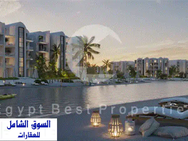 شاليه 2 غرف نوم للبيع اكبر مارينا فى الساحل الشمالى  متشطبه بالكامل  باقساط تصل الى 10 سنوات بسعر الطرح الاول فى سولت فى تطوير مصر 3