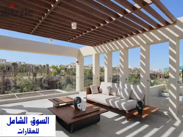 فيلا 3 غرف بلاندسكيب فييو  فى مرحله مميزه فى  O west للبيع  لوكيشين مميز فى اكتوبر  بالقرب من مول مصر.