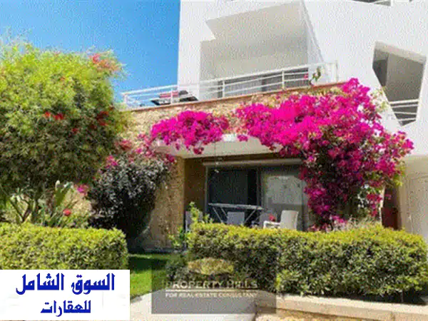 شاليه 103 متر فوري متشطب بالتكييفات بانوراما فيو علي البحر من حسن علام الجونة البحر الاحمر بجوار Golf club Gouna 3