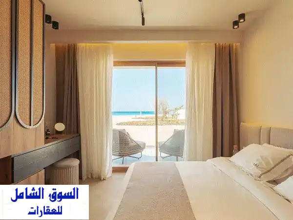 استلم شاليه متشطب شايف بحر للبيع في تلال سول الساحل الشمالي