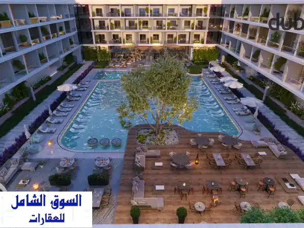 استثمر داخل فندق 5 نجوم فى موقع قريب من الاهرامات والمنحف المصرى والحصول على عائد دولارى وحده فندقيه مفروشه 56 متر داخل فندق 5 نجوم