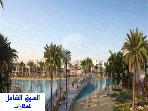 شاليه 70 م لاجون في سيلفر ووك أورا بمقدم 5  وقسط 8 سنين 2