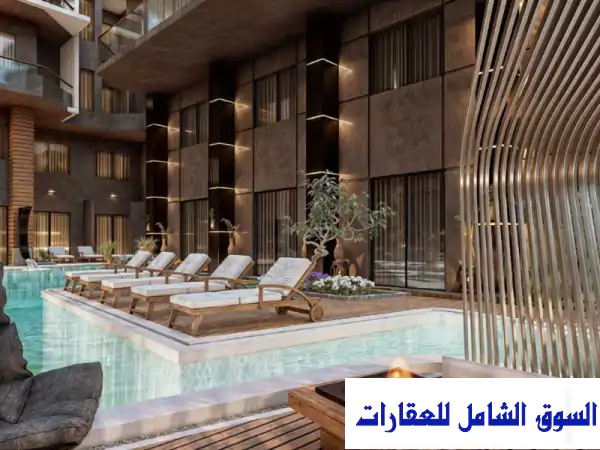 ستوديو عصري 47 م² في La Casa Resort تشطيب سوبر لوكس موقع مميز منطقة الإنتركونتيننتال مثالي تقسيط للبيع الغردقة البحر الأحمر