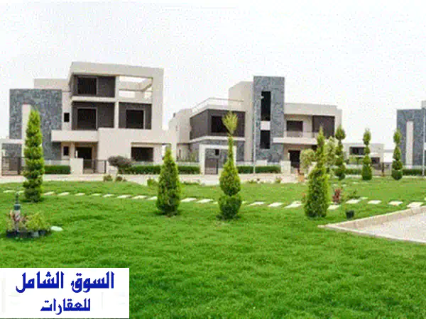 فيلا استلام فوري بكمبوند الكارما 4 بالشيخ زايد لوكيشن مميزفيو لاند سكيب 4