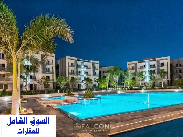شقه دور متكرر استلام فوري متشطب luxury!! دابل فيو pool+land scape تقسيمه رائعه باسهل خطط سداد بدون ضغط وتقسيط 10 سـ بجوا لافيستا باتيو كازا + سوان ليك
