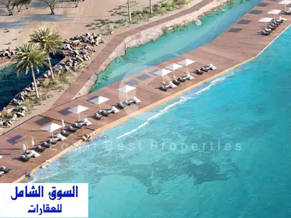شاليه 70 م لاجون في سيلفر ووك أورا بمقدم 5  وقسط 8 سنين