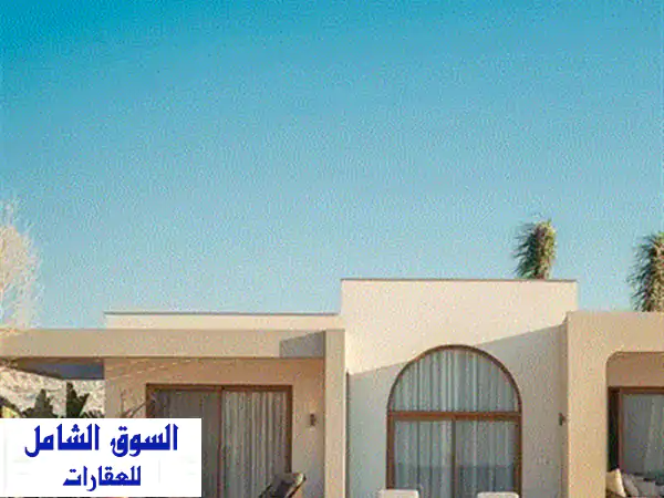 شاليه ب موقع مميز ب فيو كامل للبحر و بسعر رائع 4