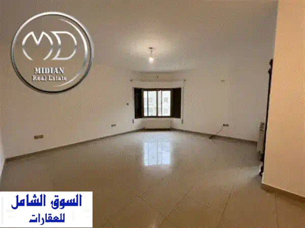 رقم الاعلان 8268 شقة أرضية طابقية فارغة للإيجار أم أذينة مساحة 350م 4 نوم مع تراس وحديقة 200م ...